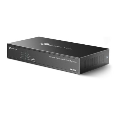 อุปกรณ์เน็ตเวิร์ค, เครื่องบันทึกวิดีโอเครือข่าย, Network, Switch, Network Video Recorder, PoE Network Video Recorder, TP-Link, VIGI NVR1004H-4P, NVR1004H-4P