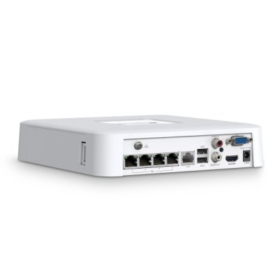อุปกรณ์เน็ตเวิร์ค, เครื่องบันทึกวิดีโอเครือข่าย, Network, Switch, Network Video Recorder, PoE Network Video Recorder, TP-Link, VIGI NVR1104H-4P, NVR1104H-4P