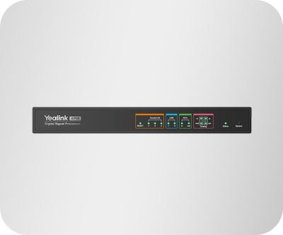 วีดีโอคอนเฟอเรนซ์, ไมโครโฟน, Video Conference, Speakerphone, Yealink, Yealink Dante Digital Signal Processor, Yealink AP08, AP08