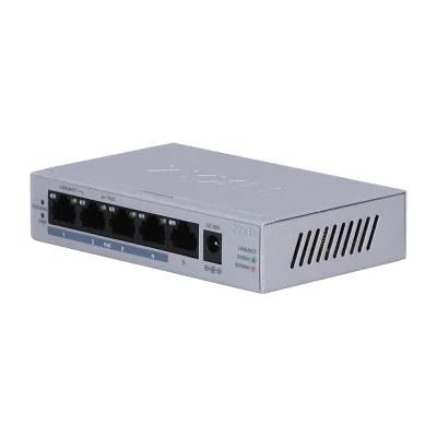 อุปกรณ์เน็ตเวิร์ค, Network, Zyxel, Gigabit Switching Hub, 5-port, GS1005HP