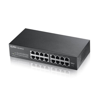 อุปกรณ์เน็ตเวิร์ค, Network, Zyxel, 16-port, Switch, Unmanaged Switch, GS-1100-16