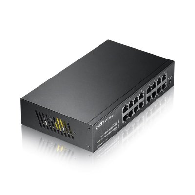 อุปกรณ์เน็ตเวิร์ค, Network, Zyxel, 16-port, Switch, Unmanaged Switch, GS-1100-16