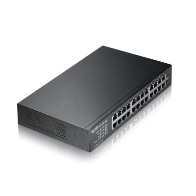 อุปกรณ์เน็ตเวิร์ค, Network, Zyxel, 24-port, Unmanaged Switch, Switch, GS1100-24E