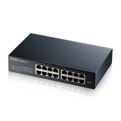 อุปกรณ์เน็ตเวิร์ค, Network, Zyxel, 16-port, Smart Managed Switch, GS1900-16