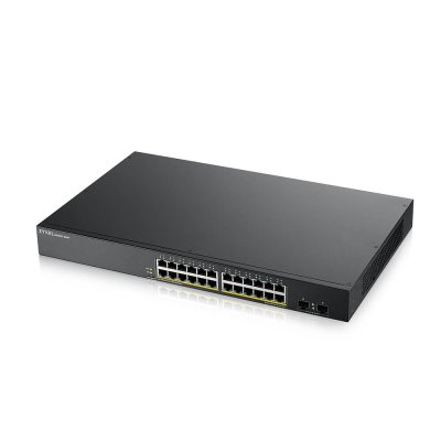 อุปกรณ์เน็ตเวิร์ค, Network, Zyxel, 48-port, Smart Managed PoE Switch, GS1900-24HPV2