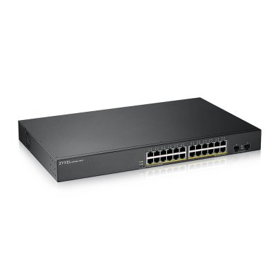 อุปกรณ์เน็ตเวิร์ค, Network, Zyxel, 48-port, Smart Managed PoE Switch, GS1900-24HPV2