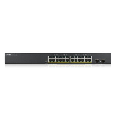 อุปกรณ์เน็ตเวิร์ค, Network, Zyxel, 48-port, Smart Managed PoE Switch, GS1900-24HPV2