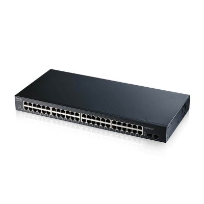 อุปกรณ์เน็ตเวิร์ค, Network, Zyxel, 48-port, Smart Managed Switch with, GS1900-48