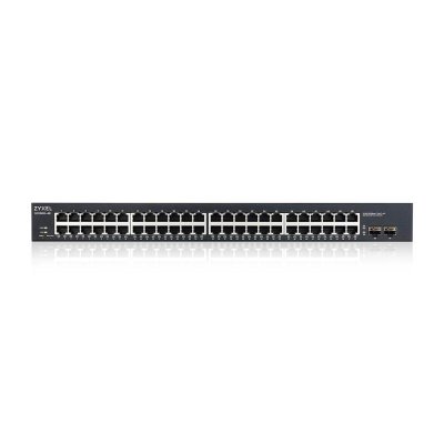 อุปกรณ์เน็ตเวิร์ค, Network, Zyxel, 48-port, Smart Managed Switch with, GS1900-48