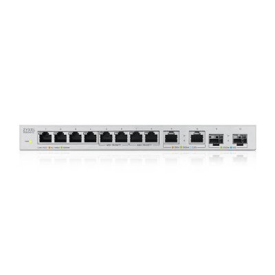 อุปกรณ์เน็ตเวิร์ค, Network, Zyxel, Gigabit Switching Hub, 8-port, XGS1010-12