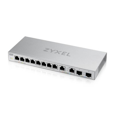 อุปกรณ์เน็ตเวิร์ค, Network, Zyxel, Gigabit Switching Hub, 8-port, XGS1010-12