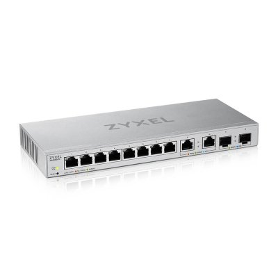 อุปกรณ์เน็ตเวิร์ค, Network, Zyxel, Gigabit Switching Hub, 8-port, XGS1210-12