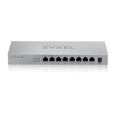 อุปกรณ์เน็ตเวิร์ค, Network, Zyxel, Gigabit Switching Hub, 8-port, MG100 Series, MG-108