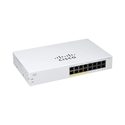 อุปกรณ์เน็ตเวิร์ค, Network, Switch, Cisco, Cisco CBS110 Unmanaged, CBS110-16PP-EU, CBS110-16PP-EU