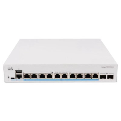 Cisco Catalyst 1300X 10-port 5GE, UPoE, 2x10G SFP+ (C1300X-10NU-2X)