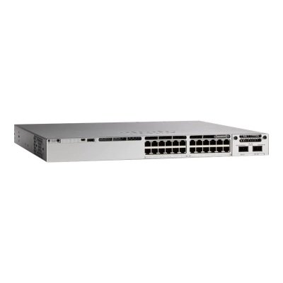 Cisco Catalyst 9300 24-port PoE+, Modular Uplink, Network Advantage (C9300-24P-A)