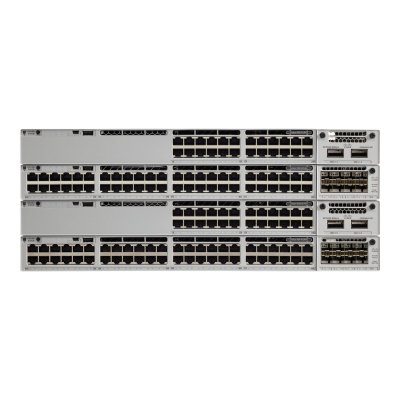 Cisco Catalyst 9300 48-port 1G SFP, Modular Uplink, Network Essentials (C9300-48S-E)