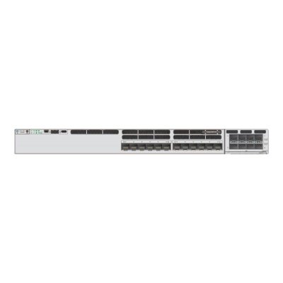 Cisco Catalyst 9300X 12x25G SFP28 Fiber, Modular Uplink, Network Advantage (C9300X-12Y-A)