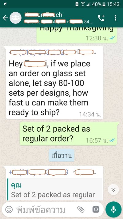 Reviews and Orders