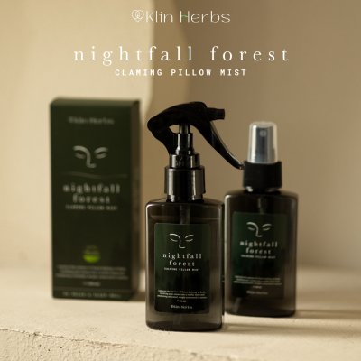 100ml สเปรย์ฉีดหมอน Nightfall Forest Calming Pillow Mist นวัตกรรมอโรม่าบำบัดปรับมู้ด นอนผ่อนคลาย หลับสบาย 100ml สเปรย์ฉีดหมอน Nightfall Forest Calming Pillow Mist นวัตกรรมอโรม่าบำบัดปรับมู้ด นอนผ่อนคลาย หลับสบาย