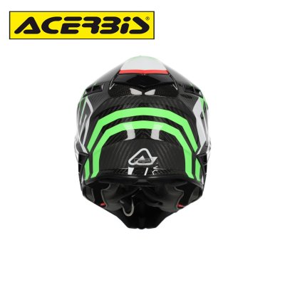 ACERBIS STEEL CARBON 22-06 HELMET GREEN/RED