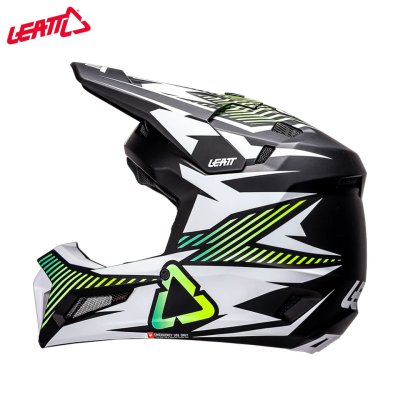 LEATT HELMET KIT MOTO 3.5 STORM TEAL WITH 3.5 GOGGLE