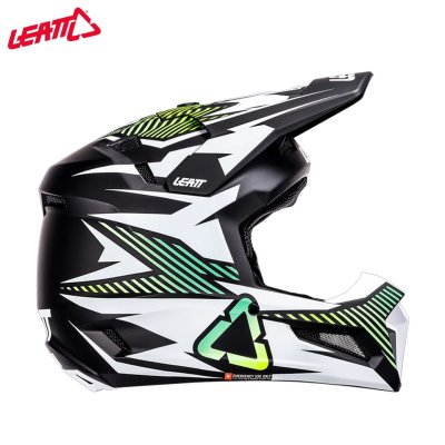 LEATT HELMET KIT MOTO 3.5 STORM TEAL WITH 3.5 GOGGLE