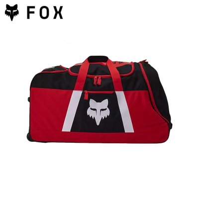FOX SHUTTLE 180 RACE SPEC ROLLER GEAR BAG FLUORESCENT RED