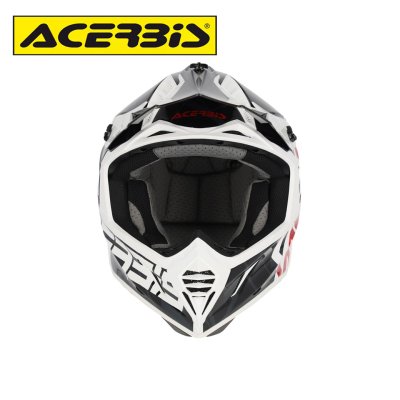 ACERBIS X-TRACK 22-06 HELMET BLACK/WHITE