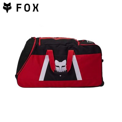 FOX SHUTTLE 180 RACE SPEC ROLLER GEAR BAG FLUORESCENT RED