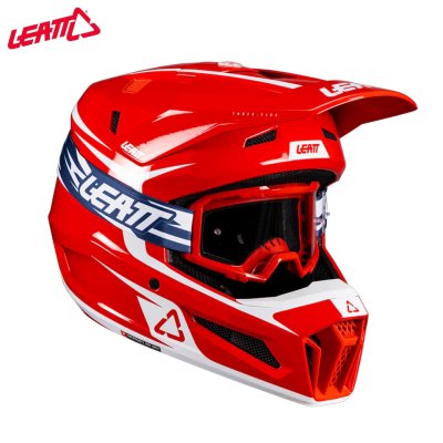 LEATT HELMET KIT MOTO 3.5 RED WITH 3.5 GOGGLE