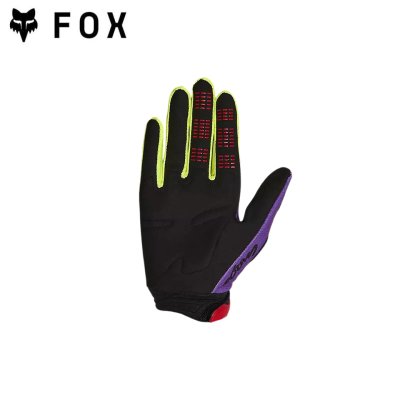 FOX 180 EMOTION GLOVE FLUORESCENT RED