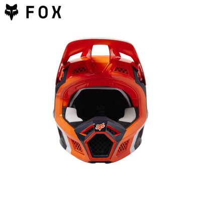 FOX V3 RS EFEKT HELMET, ECE FLUORESCENT  ORANGE