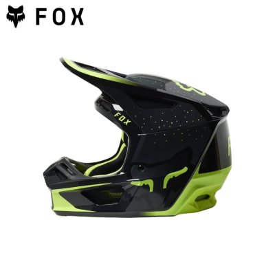 FOX V2 RYAKTR  HELMET, ECE  FLUORESCENT YELLOW