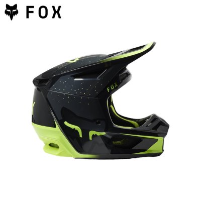 FOX V2 RYAKTR  HELMET, ECE  FLUORESCENT YELLOW