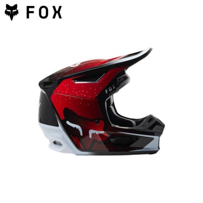 FOX V2 VIZEN  HELMET, ECE  FLUORESCENT RED