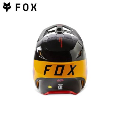 FOX V1 TOXSYK HELMET, DOT/ECE   BLACK