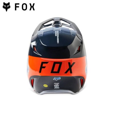 FOX V1 TOXSYK HELMET, DOT/ECE   MIDNIGHT  BLUE