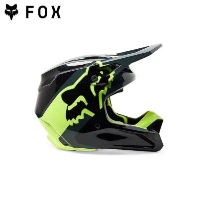 FOX V1 XPOZR HELMET, DOT/ECE   BLACK/GREY FOX V1 XPOZR HELMET, DOT/ECE   BLACK/GREY