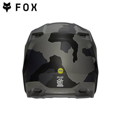 FOX V1 TREV HELMET BLACK CAMO