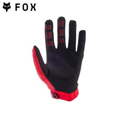 FOX FLEXAIR GLOVE FLUORESCENT RED