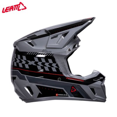 LEATT HELMET KIT MOTO 8.5 GREY WITH 5.5 GOGGLE LEATT HELMET KIT MOTO 8.5 GREY WITH 5.5 GOGGLE