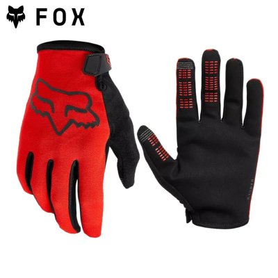 FOX YOUTH RANGER GLOVE FLUORESCENT RED