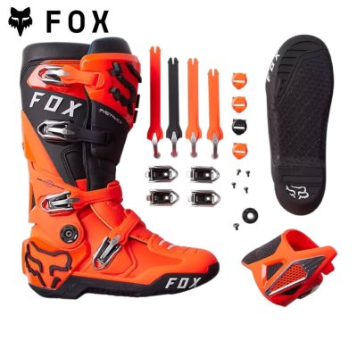 FOX  INSTINCT 2.0 BOOT FLUORESCENT  ORANGE