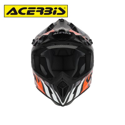 ACERBIS STEEL CARBON 22-06 HELMET GREEN/RED
