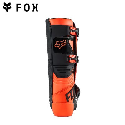 FOX YTH COMP BOOT-BUCKLE   FLUORESCENT ORANGE