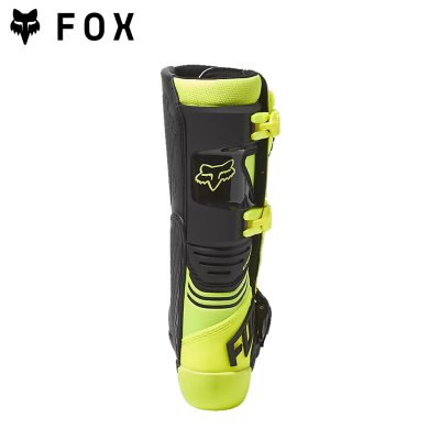 FOX YTH COMP BOOT-BUCKLE   FLUORESCENT  YELLOW