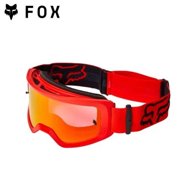 FOX MAIN STRAY GOGGLE-SPARK FLUORESCENT RED