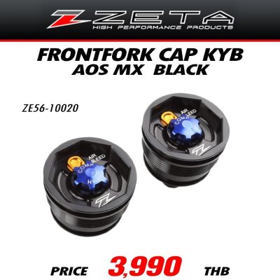 ZETA FRONTFORK CAP KYB AOS BLACK ZETA FRONTFORK CAP KYB AOS BLACK