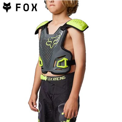 FOX YOUTH R3 GUARD DARK SHADOW GREY